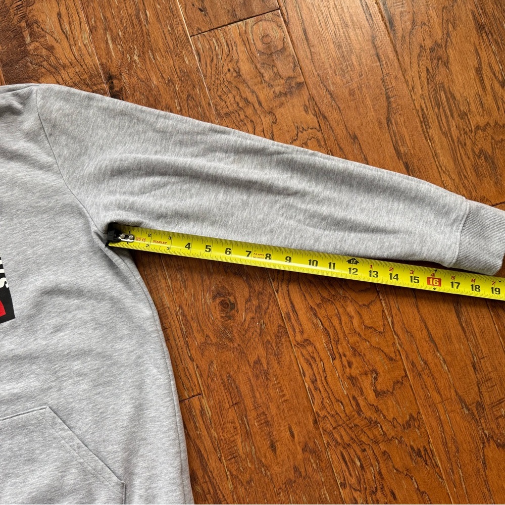 The North Face Gray Hoodie Sweatshirt “Never Stop Exploring” Youth size XL 18-20 - Picture 7 of 7